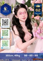 Tuyệt phẩm số 62 Mr Spa : xinh ngon nhiệt tình , vòng 3 như cái chảo chống dính