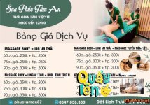 Vuốt lướt : Spa Phúc Tâm An đúng cái hầm hà mã