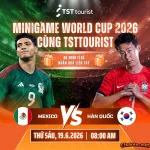 🏆 WORLD CUP 2026 DỰ ĐOÁN MEXICO - HÀN QUỐC NHẬN NGAY 300K 🔥