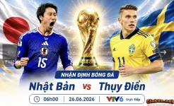 🏆 WORLD CUP 2026 DỰ ĐOÁN NHẬT BẢN - THUỴ ĐIỂN NHẬN NGAY 300K 🔥