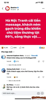Các chủ cơ sở massage chú ý
